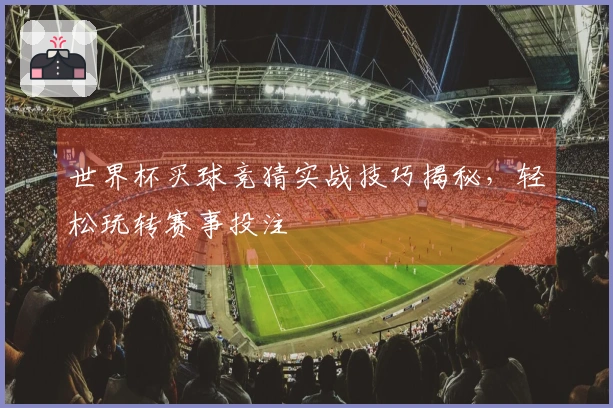 世界杯买球竞猜实战技巧揭秘，轻松玩转赛事投注